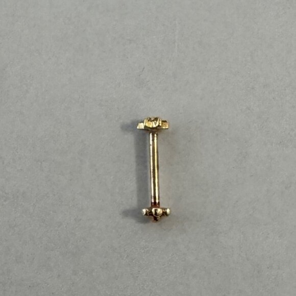 Maria Tash Diamond Flower Threaded Stud Earring Tragus or Cartilage Piercing - Picture 8 of 10